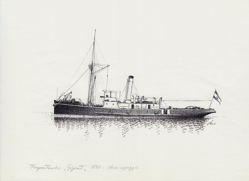 39-Pumpentender 'Gigant' - 1890 - Nve appoggio